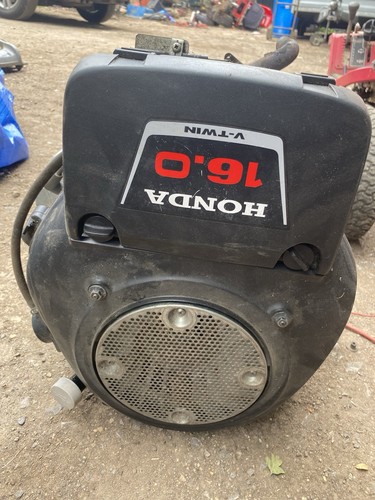 Honda twin 16hp ride - ,