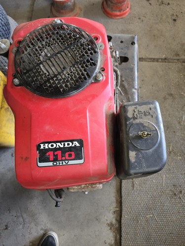 Honda engine lawn ride - ride, on
